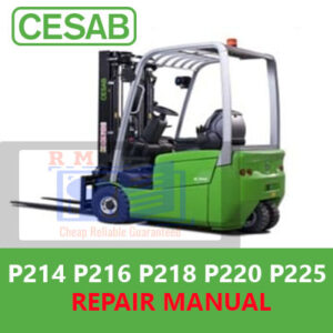 Cesab Forklift P214 P216 P218 P220 P225 Workshop Service Manual