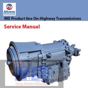 allison md product line service repair manual pdf