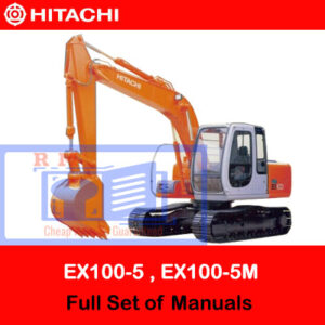 Hitachi EX100-5, EX1110-5, EX100M-5, EX110M-5 Full Set of Manuals